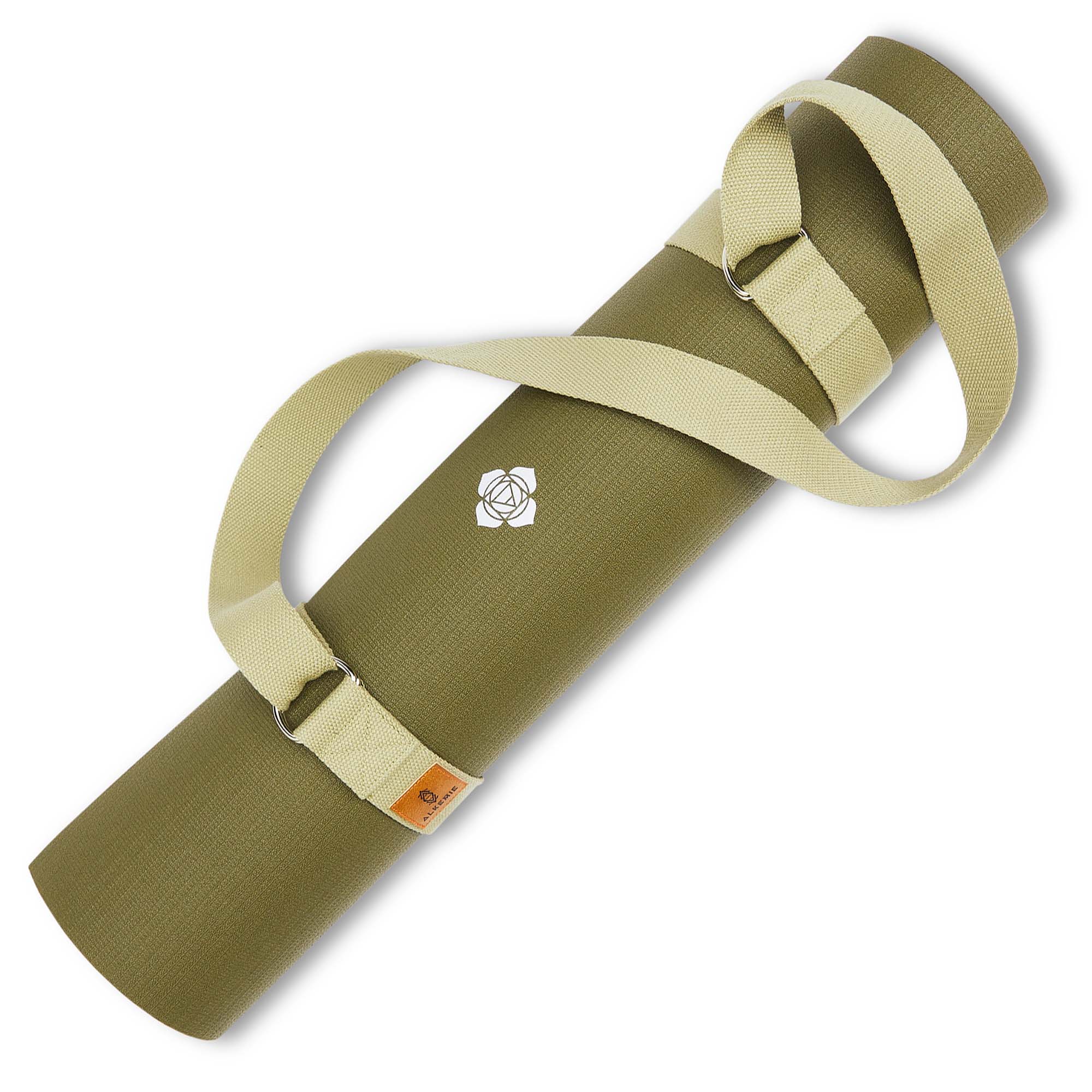 Yoga Mat Carry Strap, Sling with loops and D-Rings, 6FT