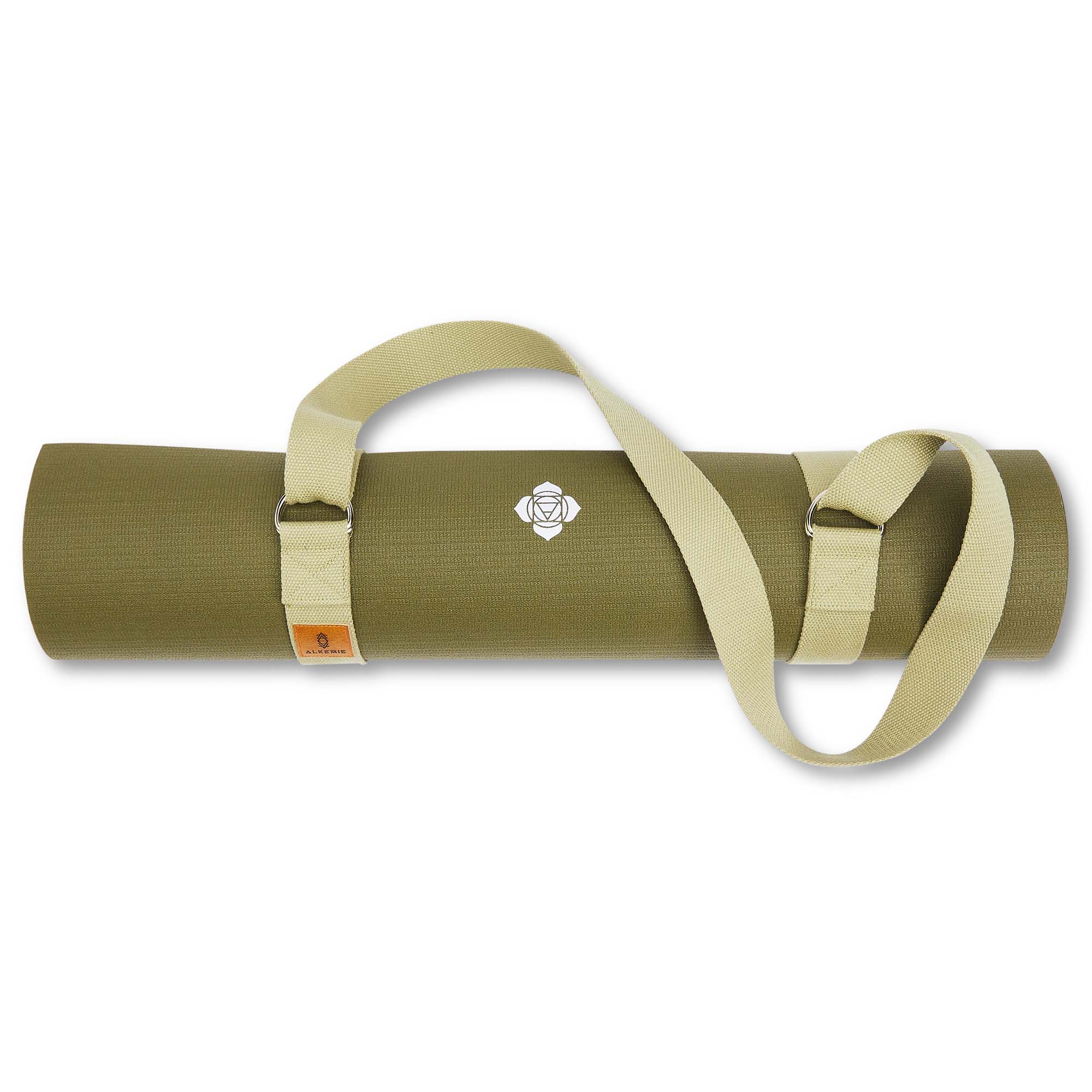 Yoga Mat Carry Strap, Sling with loops and D-Rings, 6FT